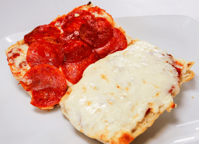 pizza garlic